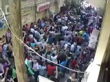 Syria فري برس  ريف دمشق يبرود  مظاهرة رائعة للثوار الأحرار 29 06 2012    ج 7 Damascus