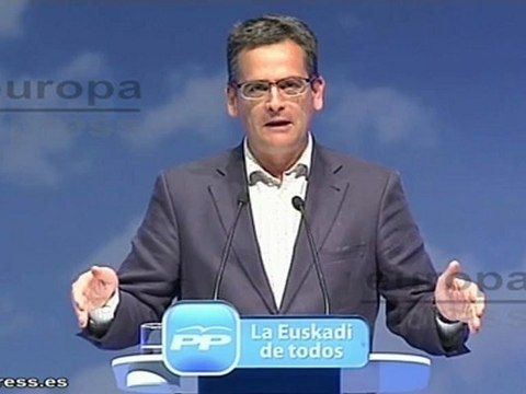 Basagoiti: La verdadera prima de riesgo es Sortu