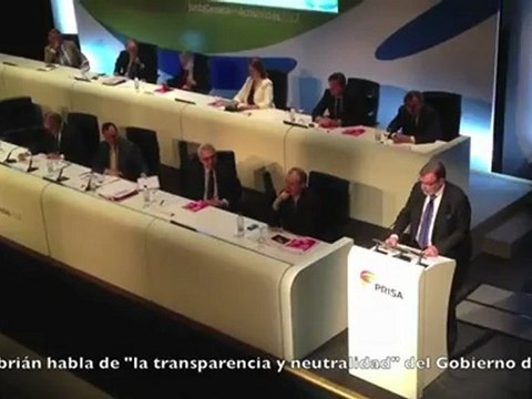 Periodista Digital en la Junta General de Accionistas de Prisa - 30 de junio de 2012