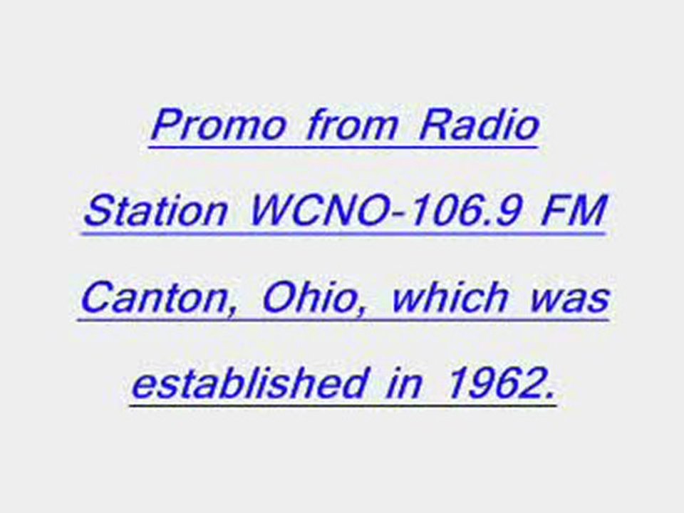 WCNO Promo