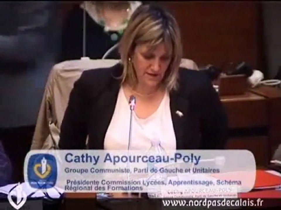 Position de vote Cathy Apourceau-Poly financement enseignement prive et internats excellence 21-05-12