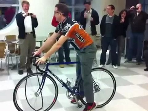 Скоростная замена велосипедной камеры за 45 секунд