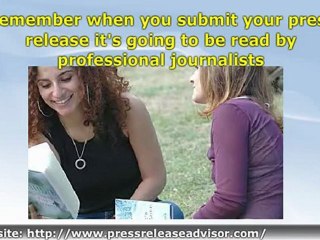 Using The Proper Press Release Formatting