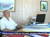 Mort du député PS Olivier Ferrand: tristesse de son suppléant