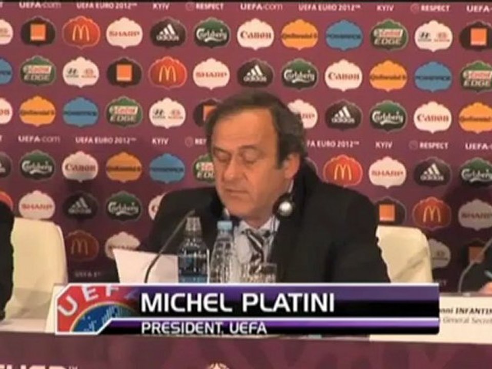Platini: “Polen und Ukrainer können stolz sein“