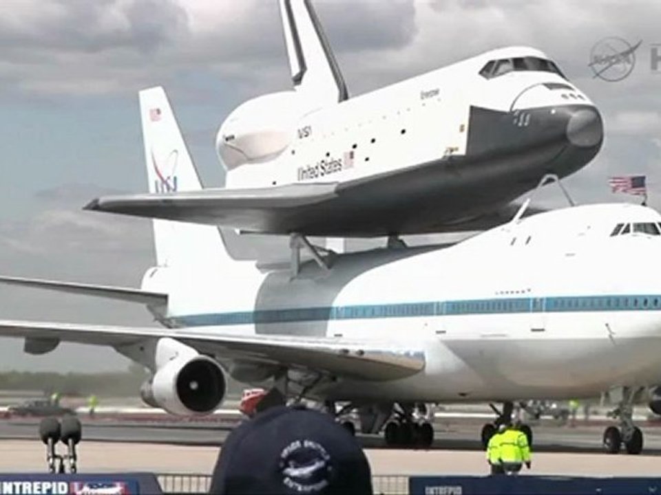 Shuttle Enterprise Flown from Washington D.C. to New York City