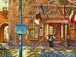 Les chevaliers de Baphomet (gba) 2) L'hôtel UBU et La découverte du Trépied