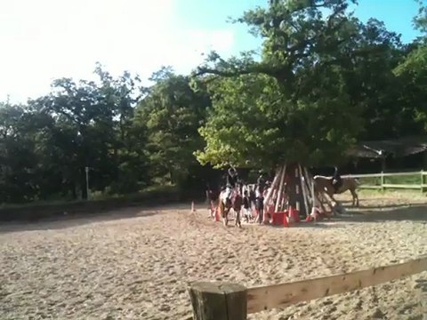 Carrousel de fin d'année improvisé.