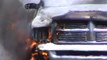 Truck Fire Fully Engulfed  Trans Canada Highway near Moncton