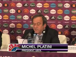UEFA – Platini : « Chapeau à la Pologne et à l’Ukraine »