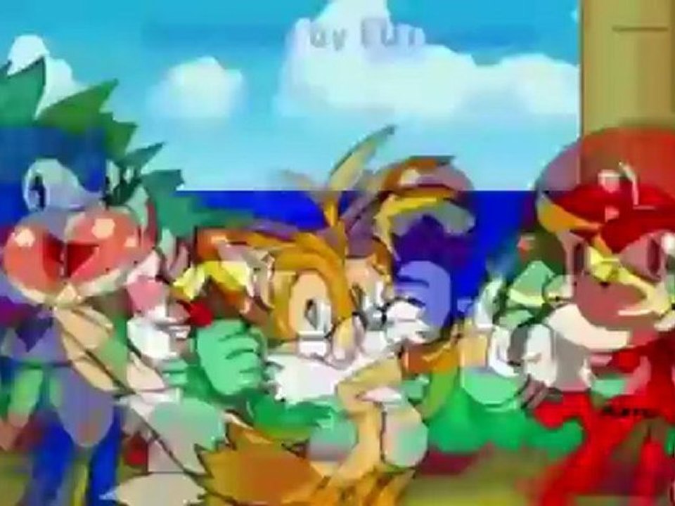 Sonic,Tails y Knuckles - Uno, dos, tres ♪ ♫!