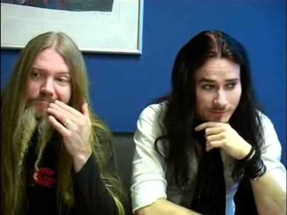 Interview Nightwish - Tuomas Holopainen & Marco Hietala (part 1)