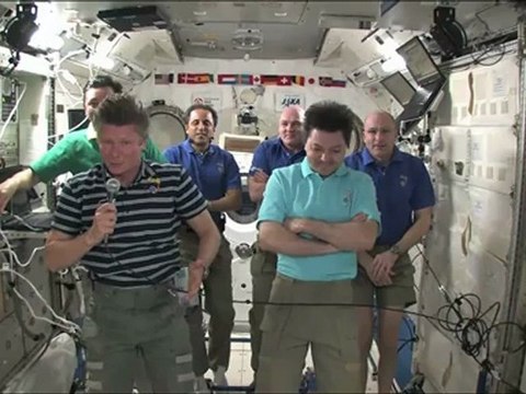[ISS] Change of Command Ceremony to Expedition 32