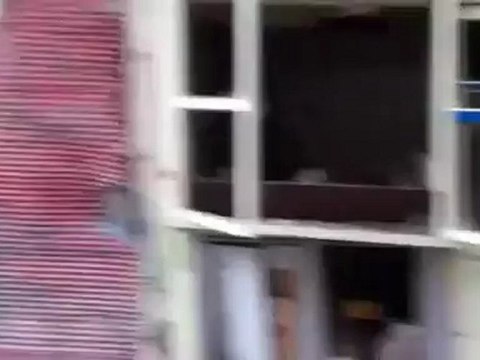 Syria فري برس ديرالزور تدمير المحلات التجارية بديرالزور 30 6 2012 Deirezzor