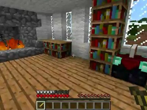 Maison Blanche sur Minecraft