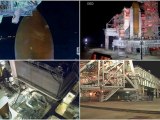[STS-134] RSS Retracted (Pad Cameras)