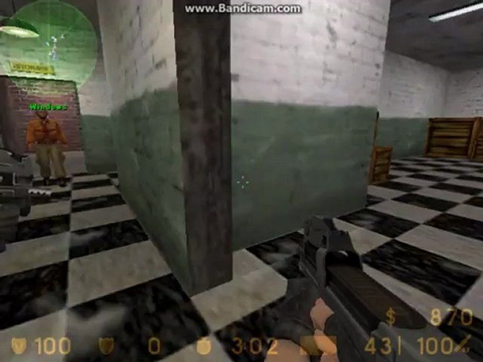 5) Counter Strike 1.6 :Cs_Backalley : La défaite