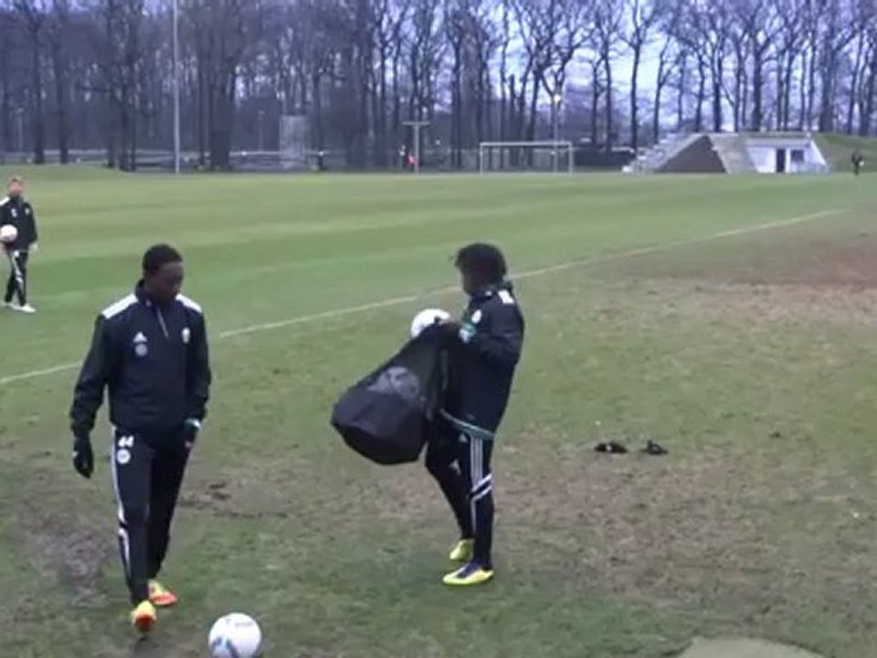 VfL Wolfsburg - training- Sio, Sissoko, Orozco, Koo