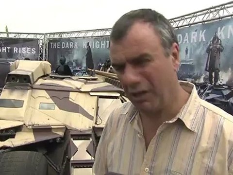 The Dark Knight Rises - Tumbler en Bat-Pod uit Batman films op TT Assen