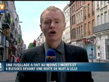 Fusillade de Lille : deux personnes activement recherchées