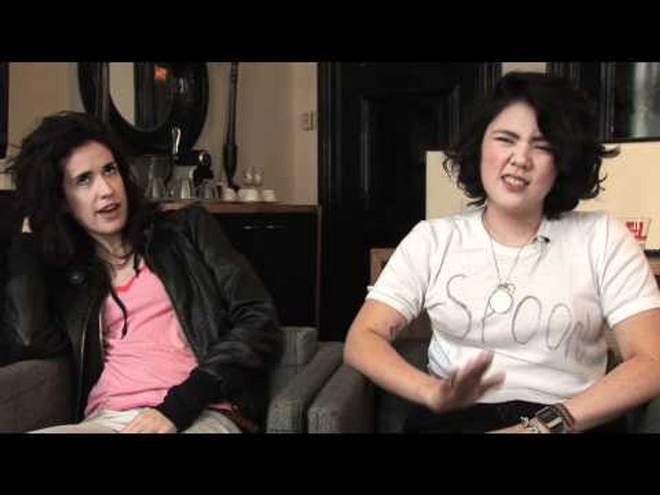 Cansei de Ser Sexy (CSS) interview - Lovefoxxx and Ana Rezende (part 5)