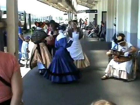 Train à vapeur à Montluçon juin 2012