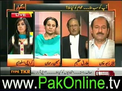 Takrar on Express News – Awam ko Kia Mila.. – 1st July 2012