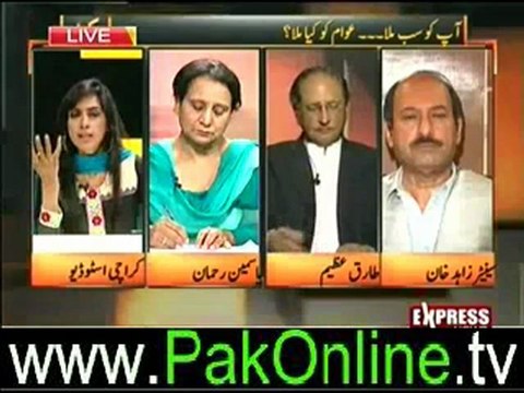 Takrar on Express News – Awam ko Kia Mila.. – 1st July 2012_2