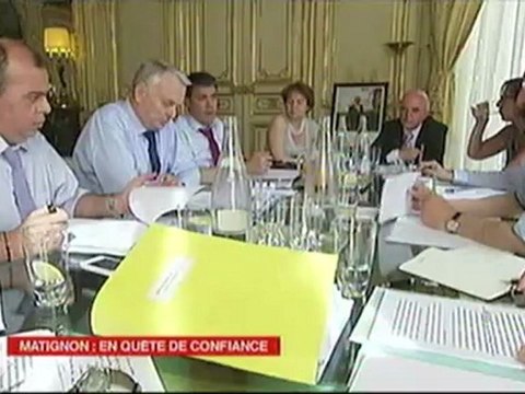 JT France 2 : Reportage sur l'écriture du discours de politique générale de Jean-Marc Ayrault