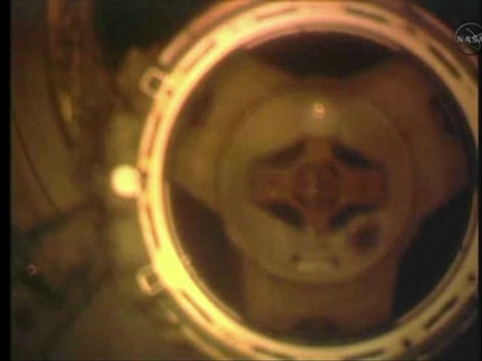 [STS-135] Undocking From Space Station For Final Time