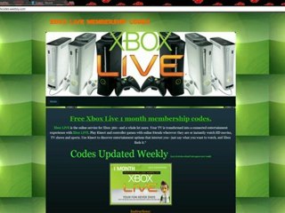 Free Xbox Live Gold Membership Giveaway