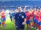 EURO決勝　スペインVSイタリア　ハイライト