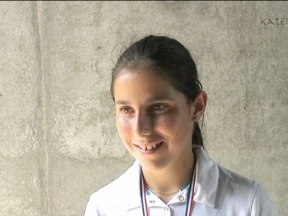 Emma Bardet championne de France 12 ans