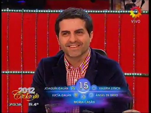 El debut de Angel de Brito en Cantando 2012 - Cantaron Camilo García, Shana y Augusto - 1ra Parte