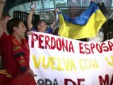 Euro-2012: à Kiev, les Espagnols exultent, les Italiens pleurent