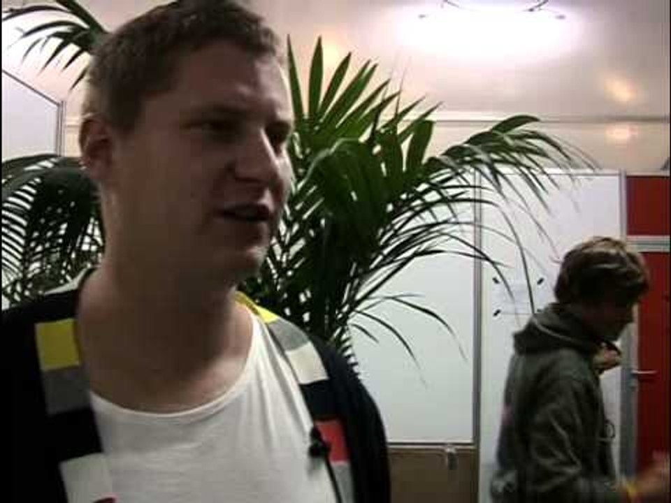 Editors bass player Russel Leetch about the Lowlands festival