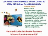 BEST BUY LG Cinema Screen 47LM8600 47-Inch Cinema 3D 1080p 240 Hz Dual Core LED-LCD HDTV