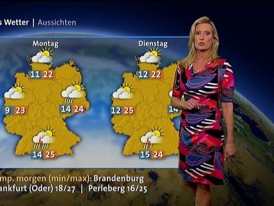 Claudia Kleinert  30.06.2012 &  01.07.2012  Wetter