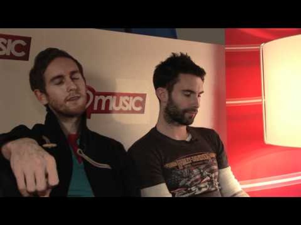 Maroon 5 interview - Adam Levine and Jesse Carmichael (part 2)