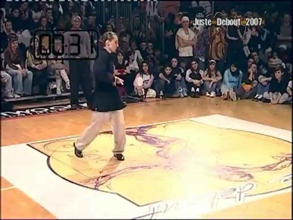 Popping Hip Hop Dance Battle @ Juste Debout Street Dance Contest