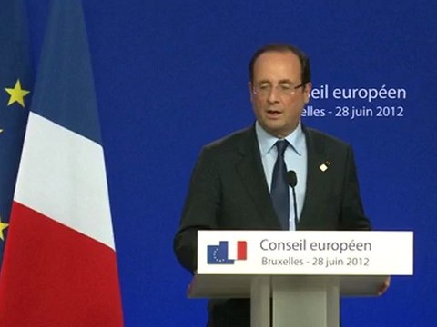 Conseil européen : Hollande satisfait de l'accord sur le pacte de croissance