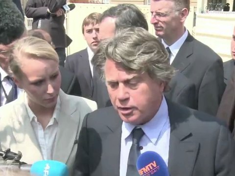 Les premiers pas de Gilbert Collard et Marion Maréchal - Le Pen à l'Assemblée