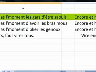 Hop et vire ! (chanson à virer avec le texte)