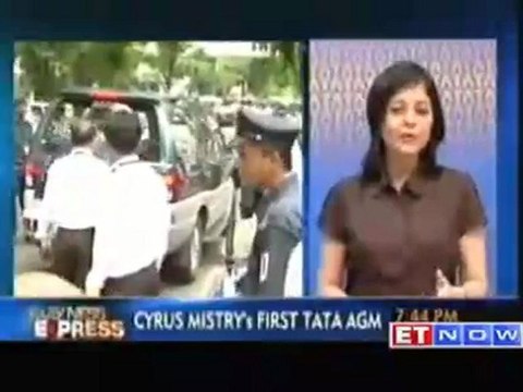 Cyrus Mistry attends first AGM of Tata Group