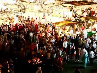 Halal Food Stalls Jemma El Fna