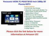 FOR SALE Panasonic VIERA TC-P65GT30 65-Inch 1080p 3D Plasma HDTV