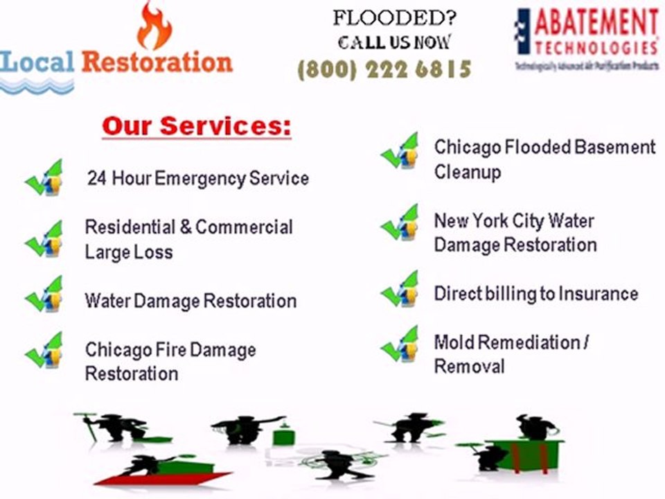 Local Restoration | Chicago Flooded Basement Cleanup