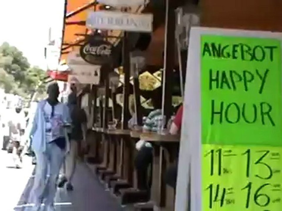 Bierkönig Mallorca Schinkenstrasse Schlagerreise 2012 Mallorca mit Klaus Densow