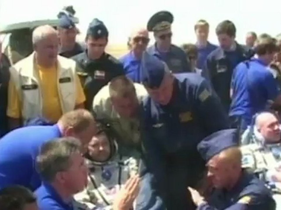 Retour sur Terre de 3 cosmonautes de l'ISS