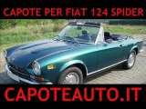 Capote cappotta Fiat 124 Spider Sport cabrio